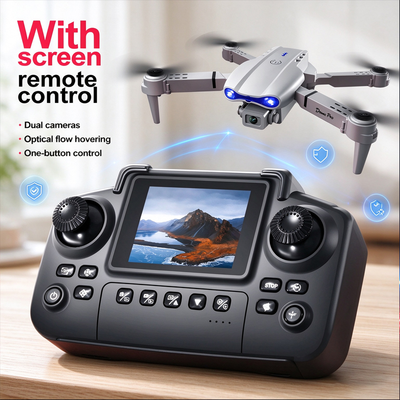 Drone E88 Rc Quadcopter - Drone RC E88 con controllo tramite