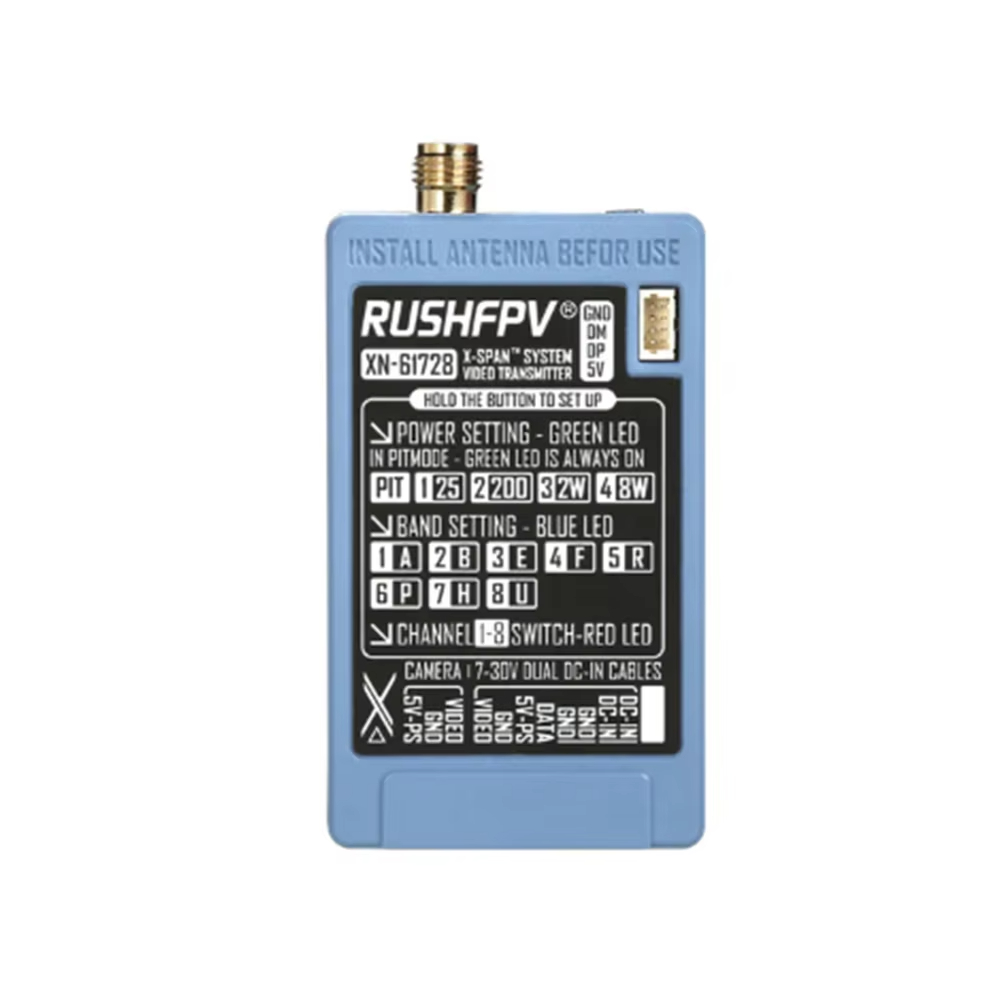 RUSHFPV 6.1‑7.2G 8W X61728 Mod - Drone Rc Toy recensione e prezzo