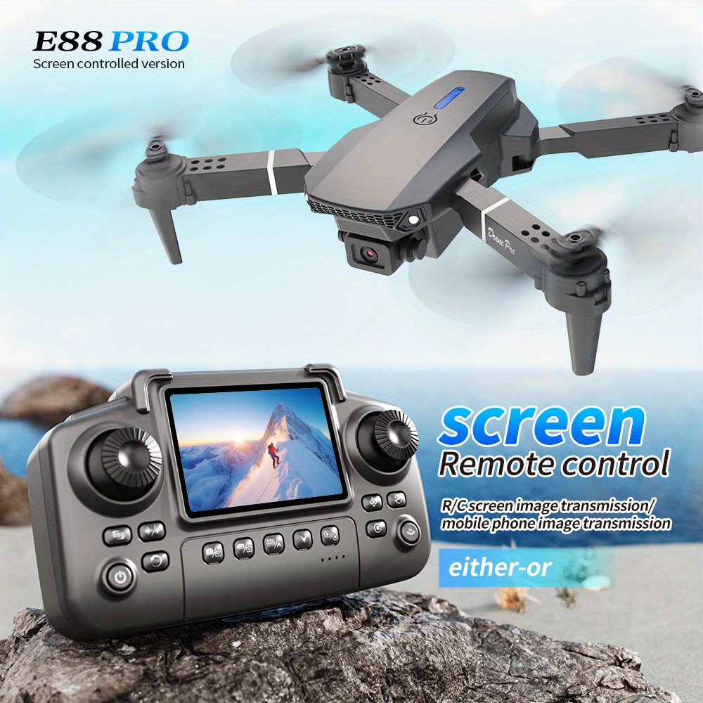 Drone RC E88 con controllo tra - Drone E88 Rc Quadcopter recensione e prezzo