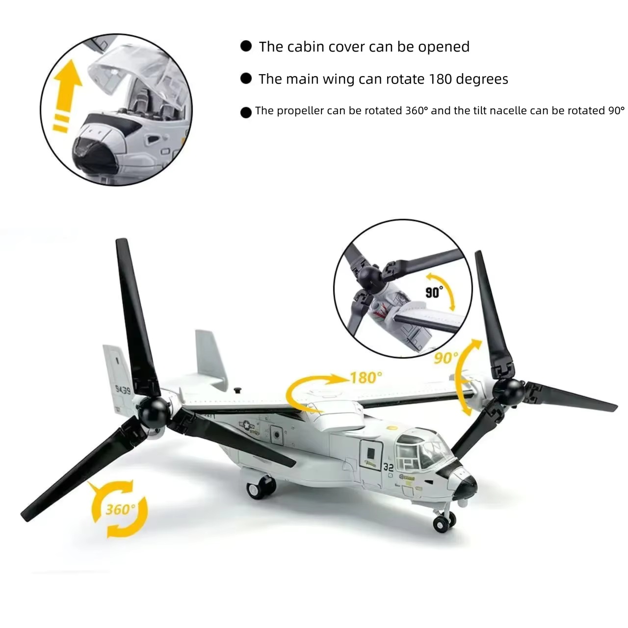 Modello di elicottero V-22 Osp - Jjrc Drone X12 recensione e prezzo