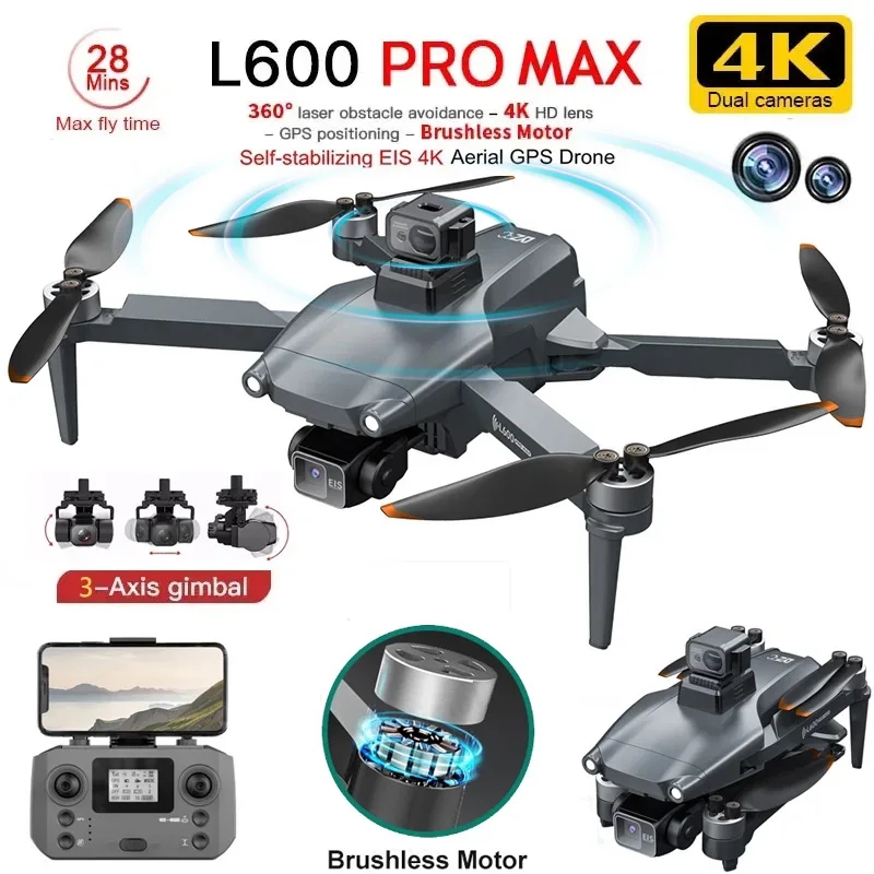 L600 PRO MAX GPS Drone Profess - Drone Ae Rc recensione e prezzo